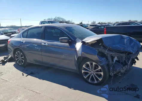 2013 Honda Accord Sport из США, поврежденный, VIN 1HGCR2F5XDA273451